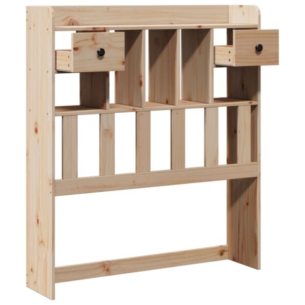 vidaXL Čelo postele s úložným priestorom 75 cm borovica – Obrázok 4