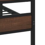vidaXL Posteľný rám bez matraca s predným a zadným čelom 90x200 cm – Obrázok 7