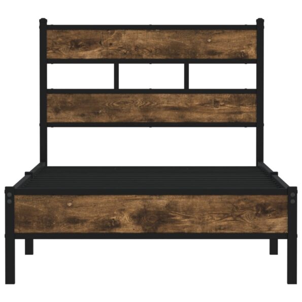 VXL8721158377852_g_en_hd_2.jpg vidaXL Posteľ bez matraca so čelom dymový dub 107x203 cm – Obrázok 4
