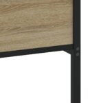 vidaXL Posteľný rám bez matraca dub sonoma 80x200 cm kompozitné drevo – Obrázok 7