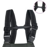 VidaXL Prsné topánky s čižmami tmavozelené, veľkosť 46 – Obrázok 5