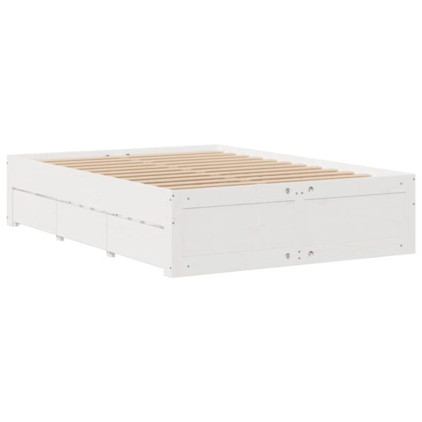 VXL8721158382443_g_en_hd_1.jpg vidaXL Posteľ bez matraca so zásuvkami biela 140x200 cm borovica – Obrázok 3