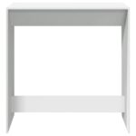 vidaXL Barový stôl biely 102x50x103,5 cm kompozitné drevo – Obrázok 4
