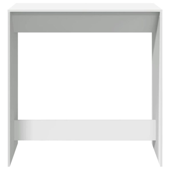 vidaXL Barový stôl biely 102x50x103,5 cm kompozitné drevo – Obrázok 4