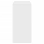 vidaXL Barový stôl biely 102x50x103,5 cm kompozitné drevo – Obrázok 5