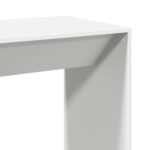 vidaXL Barový stôl biely 102x50x103,5 cm kompozitné drevo – Obrázok 7