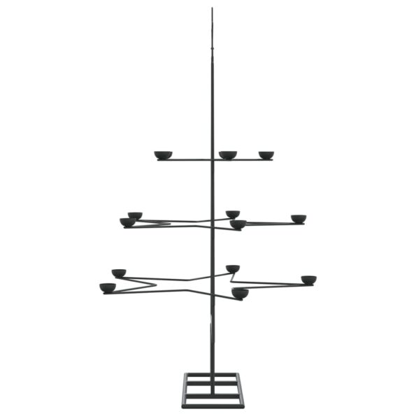 VXL8721158391919_g_en_hd_3.jpg vidaXL Kovový vianočný dekoratívny stromček čierny 105 cm – Obrázok 5