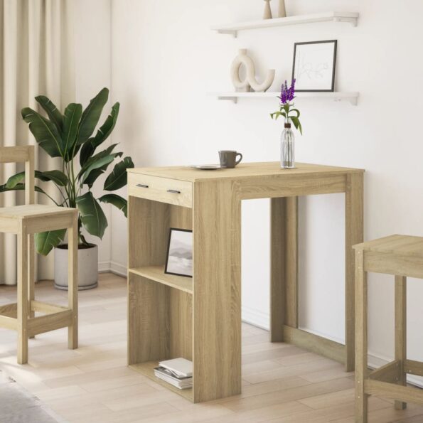 VXL8721158401588_g_en_hd_1.jpg vidaXL Barový stôl dub sonoma 102x70x103,5 cm kompozitné drevo – Obrázok 3
