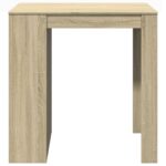 vidaXL Barový stôl dub sonoma 102x70x103,5 cm kompozitné drevo – Obrázok 5