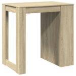 vidaXL Barový stôl dub sonoma 102x70x103,5 cm kompozitné drevo – Obrázok 7
