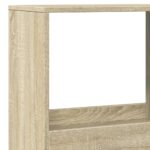 vidaXL Knižnica dub sonoma 100x33x175 cm kompozitné drevo – Obrázok 7