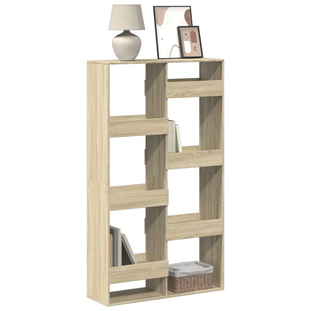 VXL8721158402394_m_en_hd_1.jpg vidaXL Knižnica dub sonoma 100x33x175 cm kompozitné drevo – Obrázok 1