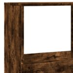 vidaXL Knižnica dymový dub 100x33x175 cm kompozitné drevo – Obrázok 7