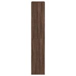 vidaXL Knižnica hnedý dub 100x33x175 cm kompozitné drevo – Obrázok 5