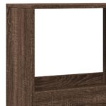vidaXL Knižnica hnedý dub 100x33x175 cm kompozitné drevo – Obrázok 7