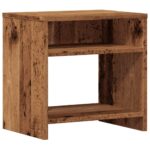 vidaXL Nočné stolíky 2 ks staré drevo 40x30x40 cm kompozitné drevo – Obrázok 5