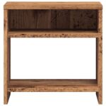 vidaXL Nočné stolíky 2 ks staré drevo 40x30x40 cm kompozitné drevo – Obrázok 6
