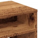 vidaXL Nočné stolíky 2 ks staré drevo 40x30x40 cm kompozitné drevo – Obrázok 9
