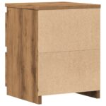 vidaXL Nočný stolík dub artisan 30x30x40 cm kompozitné drevo – Obrázok 6