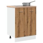 vidaXL Spodná skrinka “Lyon”, dub artisan 60x46x81,5 cm