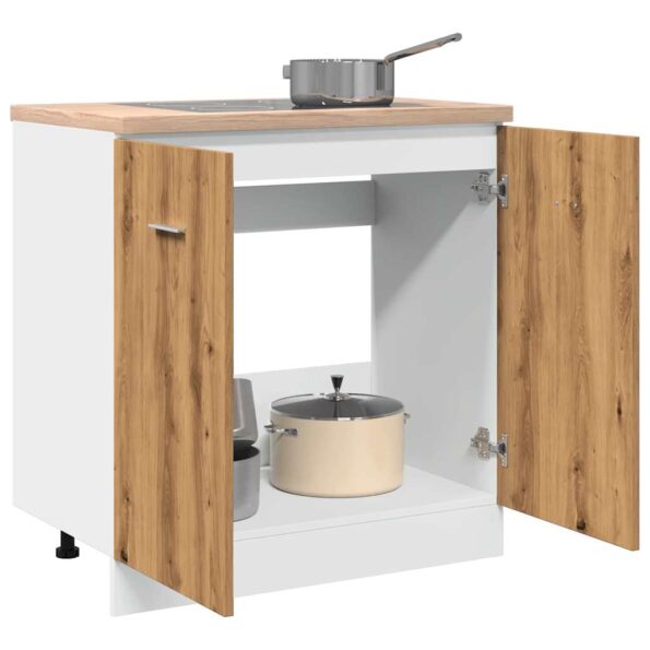 VXL8721158436030_g_en_hd_2.jpg vidaXL Skrinka pod drez, dub artisan 80x46x81,5 cm, kompozitné drevo – Obrázok 4