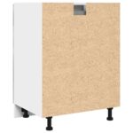 vidaXL Spodná skrinka+zásuvka, betónová 60x46x81,5cm, kompozitné drevo – Obrázok 6