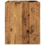 vidaXL Skrinka do kúpeľne staré drevo 80x38,5x46 cm kompozitné drevo – Obrázok 5