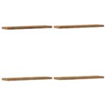 vidaXL Nástenné police 4 ks dub artisan 40x10x1,5 cm kompozitné drevo – Obrázok 2