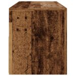 vidaXL TV skrinka s LED staré drevo 120x35x40 cm kompozitné drevo – Obrázok 8