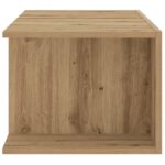 vidaXL TV skrinka s LED dub artisan 90x39x30 cm kompozitné drevo – Obrázok 8