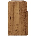 vidaXL TV skrinka s LED staré drevo 120x30x50 cm kompozitné drevo – Obrázok 8
