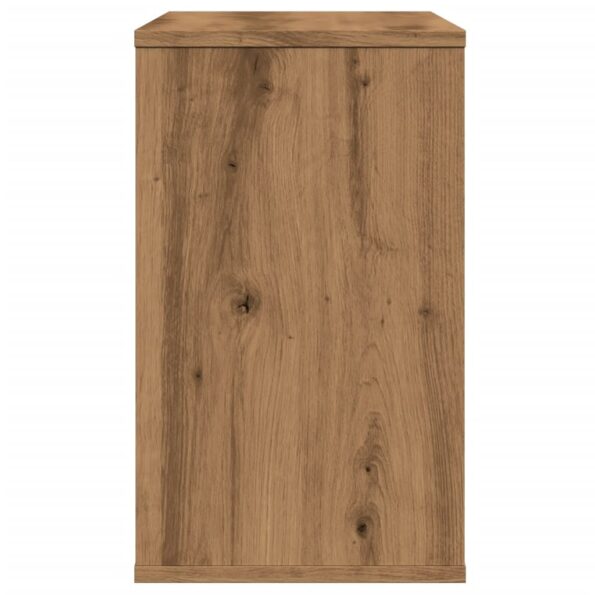 vidaXL Príručná skrinka dub artisan 60x30x50 cm spracované drevo – Obrázok 5