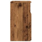 vidaXL Nočné stolíky 2 ks staré drevo 50x32x60 cm kompozitné drevo – Obrázok 6