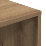 vidaXL Stôl dub artisan 102,5x35x75 kompozitné drevo – Obrázok 7