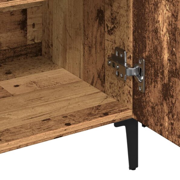 vidaXL Komoda čierna 100x36x60 cm kompozitné drevo – Obrázok 9