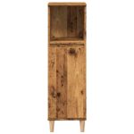 vidaXL Kúpeľňová skrinka staré drevo 30x30x100 cm kompozitné drevo – Obrázok 4
