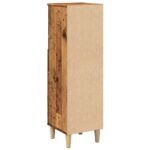 vidaXL Kúpeľňová skrinka staré drevo 30x30x100 cm kompozitné drevo – Obrázok 7