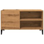 vidaXL Skrinka na platne dub artisan 84,5x38x48 cm kompozitné drevo – Obrázok 4