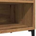 vidaXL Skrinka na platne dub artisan 84,5x38x48 cm kompozitné drevo – Obrázok 8