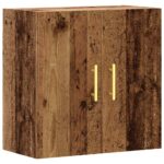 vidaXL Nástenná skrinka staré drevo 60x31x60 cm kompozitné drevo – Obrázok 2