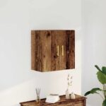 vidaXL Nástenná skrinka staré drevo 60x31x60 cm kompozitné drevo – Obrázok 3