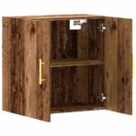 vidaXL Nástenná skrinka staré drevo 60x31x60 cm kompozitné drevo – Obrázok 7