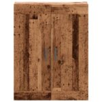 vidaXL Nástenná skrinka staré drevo 69,5x34x90 cm kompozitné drevo – Obrázok 4