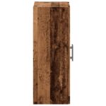 vidaXL Komoda staré drevo 69,5x34x90 cm kompozitné drevo – Obrázok 6