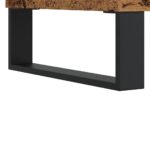 vidaXL TV skrinka staré drevo 100x35x55 cm spracované drevo – Obrázok 9
