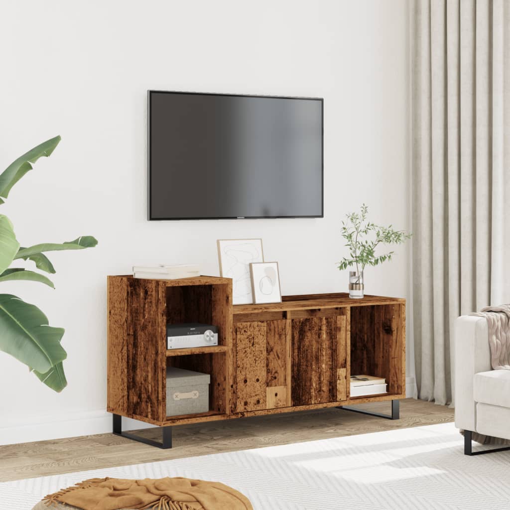 VXL8721158445896_m_en_hd_1.jpg vidaXL TV skrinka staré drevo 100x35x55 cm spracované drevo – Obrázok 1