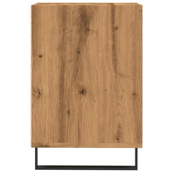 vidaXL TV skrinka dub artisan 100x35x55 cm spracované drevo – Obrázok 6
