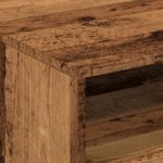 vidaXL Konferenčný stolík s LED svetlami staré drevo 50x49x40 cm – Obrázok 10