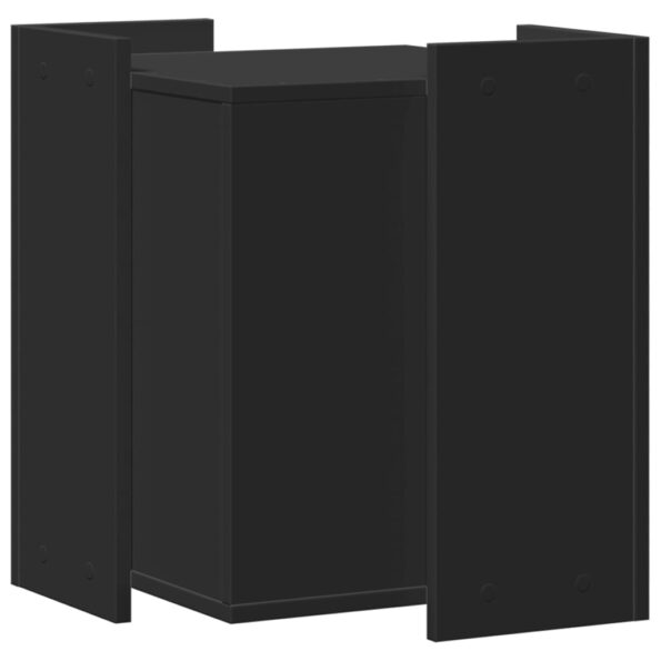 vidaXL Uzavretý box na stelivo, čierny 42x42x51 cm, kompozitné drevo – Obrázok 6