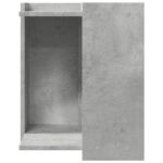 vidaXL Uzavretý box na stelivo, betónový 42x42x51 cm, kompozitné drevo – Obrázok 4